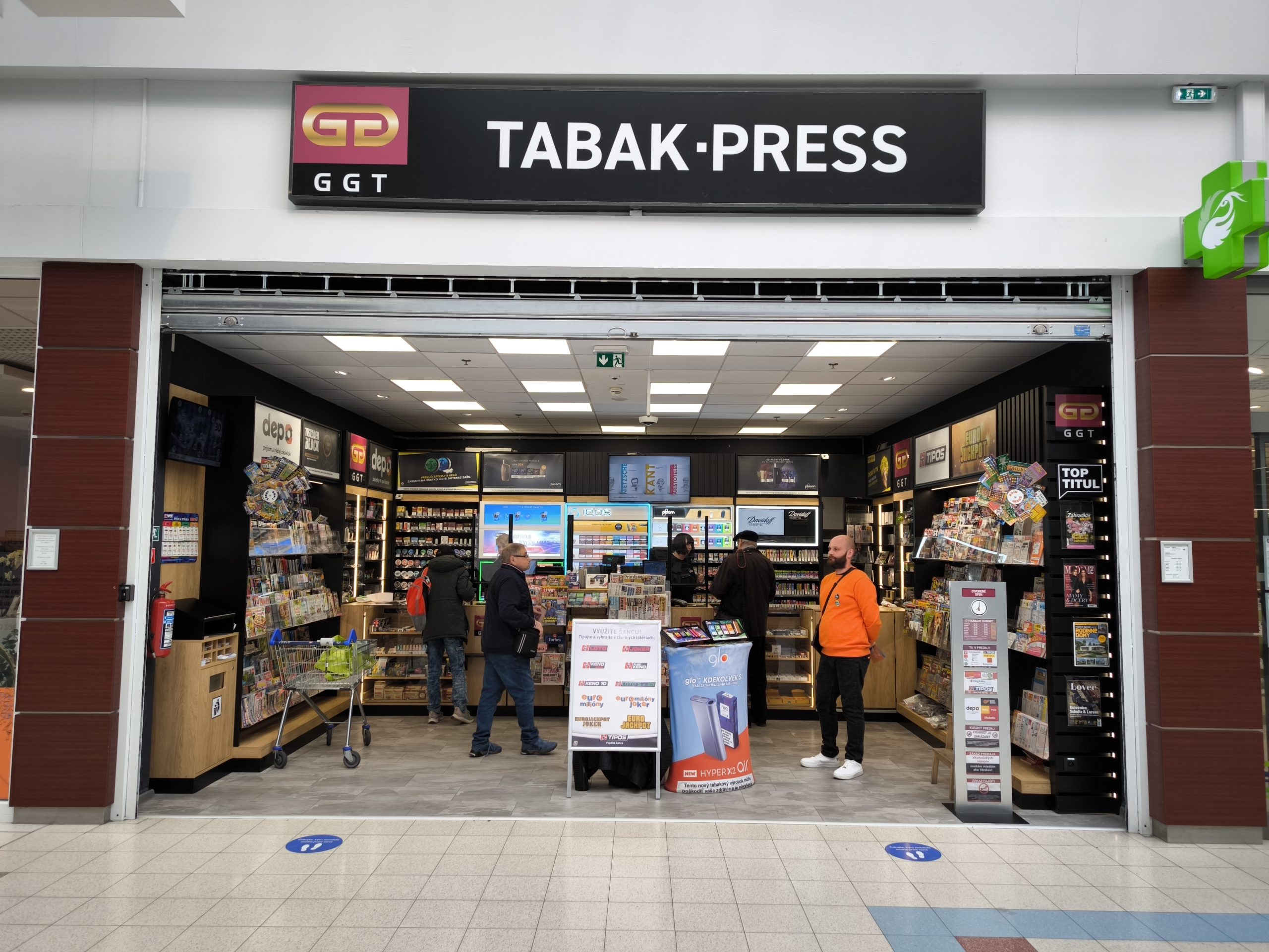 Tabak - Press - Trafika TESCO Zlaté Piesky, Cesta na Senec 2A, 821 04 Bratislava